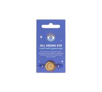 KDMD Women's All Seeing Eye String Bracelet in Gold KDMD Gold One Size