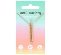 KDMD Women's Anti-Anxiety Breathing Necklace in Gold KDMD Gold One Size