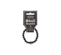 KDMD Women's Black Obsidian Skull Bracelet KDMD Black One Size