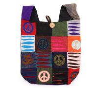 KDMD Women's Classic Peace Sling Bags (asst des) KDMD Multicolor One Size