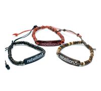 KDMD Women's Coco Slogan Bracelets - Rebellion X - (Set of 6) KDMD Multicolor One Size