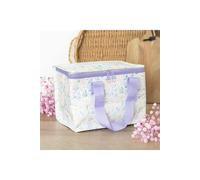 KDMD Women's Ditsy Floral Insulated Lunch Bag -, Wipe Clean, Spring Style in Purple KDMD Purple One Size