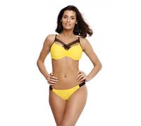 KDMD Women's Electra Push Up Two Piece Swimsuit Style 129439 in Yellow | Size: Small KDMD Yellow S