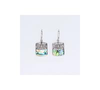 KDMD Women's Elegant Dragonfly Abalone & Silver Earrings - Nature-Inspired Jewelry KDMD Silver One Size