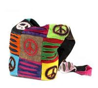 KDMD Women's Ethnic Sling Bag - Sand / Peace KDMD Multicolor