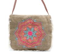KDMD Women's Fab Fringe Bag - Mandela Embroidery KDMD Multicolor One Size