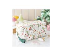 KDMD Women's Fairy Folklore Makeup Bag - Whimsical Travel & Beauty Organizer in White KDMD White One Size