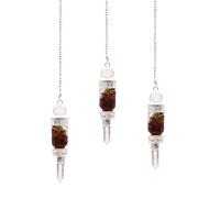 KDMD Women's Floating Chakra Pendulum in Maroon KDMD Maroon One Size