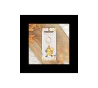 KDMD Women's Flynn Fox Alloy Enamel Keyring Woodland Creature in Yellow KDMD Yellow One Size