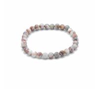 KDMD Women's Gemstone Manifestation Bracelet - Blood Spider Stone - Family Bonds in White KDMD White One Size