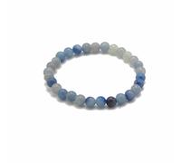 KDMD Women's Gemstone Manifestation Bracelet - Blue Lace Agate - Independence KDMD Blue One Size