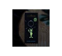 KDMD Women's Glow in the Dark Alien Keyring - Cosmic Keychain for Keys & Backpacks in Green KDMD Green One Size
