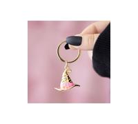 KDMD Women's Good Witch Alloy Witch Hat Keyring - Magical Charm for Keys & Bags in Gold KDMD Gold One Size