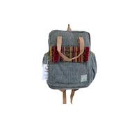 KDMD Women's Hemp Adventure Backpack - Rugged & Versatile for Trekking & Travel in Grey KDMD Grey