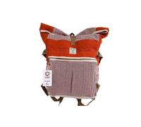 KDMD Women's Hemp Trekking Rolling Backpack - Durable & Stylish Travel Bag in Orange KDMD Orange