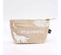 KDMD Women's Hop Hare Pouch - I am Poweful in Brown KDMD Brown One Size