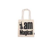 KDMD Women's I Am Magical Natural 4oz Cotton Tote Bag - Lightweight & Durable in Beige KDMD Beige