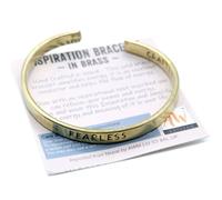 KDMD Women's Inspiration Bracelet - Brass Selection in Gold KDMD Gold One Size