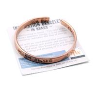 KDMD Women's Inspiration Bracelet - Copper Selection in Maroon KDMD Maroon One Size