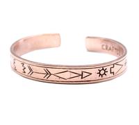 KDMD Women's Inspiration Bracelet - Copper Snrise, Galaxy, Stars, Earth in Maroon KDMD Maroon One Size