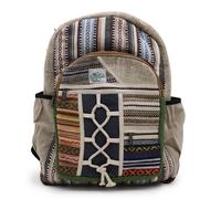 KDMD Women's Large Backpack - Rope & Pockets Style KDMD Multicolor One Size