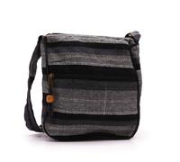 KDMD Women's Large Nepal Sling Bag (Adjustable Short Strap) - Mountain Granite in Black KDMD Black One Size