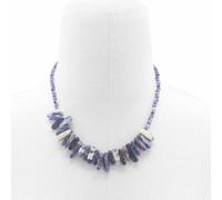 KDMD Women's Longstone Gem Necklace - Sodalite in Blue KDMD Blue One Size