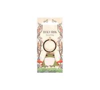KDMD Women's Lucky Frog Keyring in Olive KDMD Olive One Size