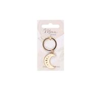 KDMD Women's Moon Phase Crescent Enamel Keyring in Bronze KDMD Bronze One Size