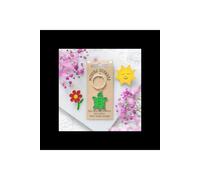KDMD Women's Moving Forward Turtle Keyring for Personal Growth Reminders in Green KDMD Green One Size