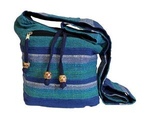 KDMD Women's Nepal Sling Bag - Blue Rivers KDMD Blue One Size
