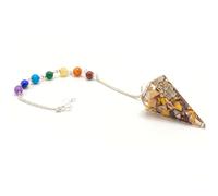 KDMD Women's Orgonite Power Chakra Pendulum - Hamsa KDMD Multicolor One Size