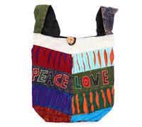 KDMD Women's Peace & Love Bags (asst des) KDMD Multicolor One Size