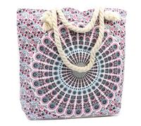 KDMD Women's Rope Handle Mandela Bag - Electric Blue KDMD Blue One Size