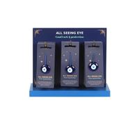 KDMD Women's Set of 24 Glass Protection Charms on Display in Blue KDMD Blue One Size