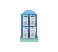 KDMD Women's Set of 24 Nautical Keyrings on Display in Grey KDMD Grey One Size