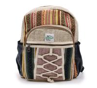 KDMD Women's Small Backpack - Rope & Pockets Style KDMD Multicolor One Size