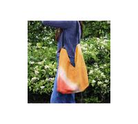 KDMD Women's Soft Blend Shoulder Tote in Turmeric - Bright, & Stylish in Yellow KDMD Yellow