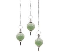 KDMD Women's Sphere Pendulums - Green Aventurine KDMD Green One Size