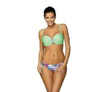 KDMD Women's Sweet Pastel Push Up Two Piece Swimsuit in Green | Size: Large KDMD Green L