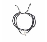 KDMD Women's Temple String Bracelet - Spiritual Grounding in Black KDMD Black One Size