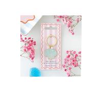 KDMD Women's The World Is Your Oyster Pastel Shell Keyring - Gift & Accessory in Aqua KDMD Aqua One Size