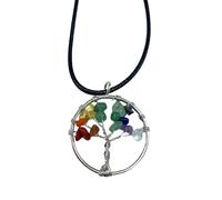 KDMD Women's Tree of Life Pendant - Chakra KDMD Multicolor One Size