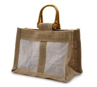 KDMD Women's Two Jars - 100% Natural Gift Bag in Brown KDMD Brown