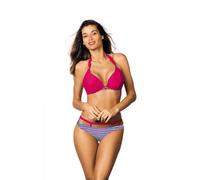 KDMD Women's Two Piece Push Up Underwired Bikini in Pink | Size: Large KDMD Pink L