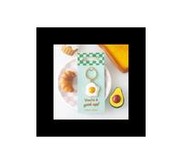 KDMD Women's Youre a Good Egg Enamel Keyring Positivity Gift in White KDMD White One Size