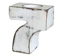 KDMD Wooden Birthday Numbers - No.7 in White KDMD White
