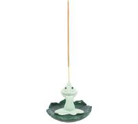 KDMD Yoga Frog Incense Stick Holder in Teal KDMD Teal