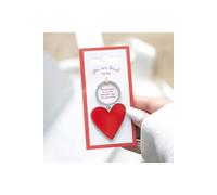 KDMD You Are Loved Heart Keyring in Red KDMD Red One Size