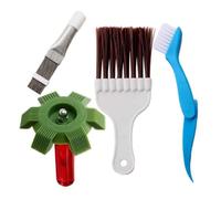 Kdouehg 4-Piece Condenser Cleaning Brush Set, Suitable for Dryers, Air Conditioners and Refrigerators.